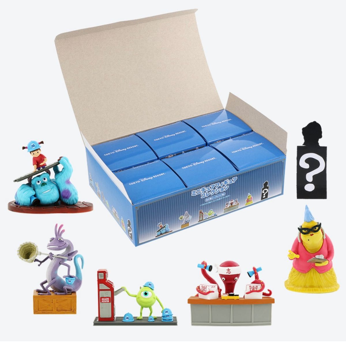 非売品 コンプリート ディズニーモンスターズ・インク ミニポリ