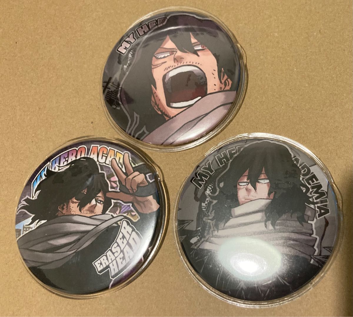 相澤 相澤消太 ヒロアカ 缶バッジ 十傑 ヒロアカ展 ジャンフェス コレ