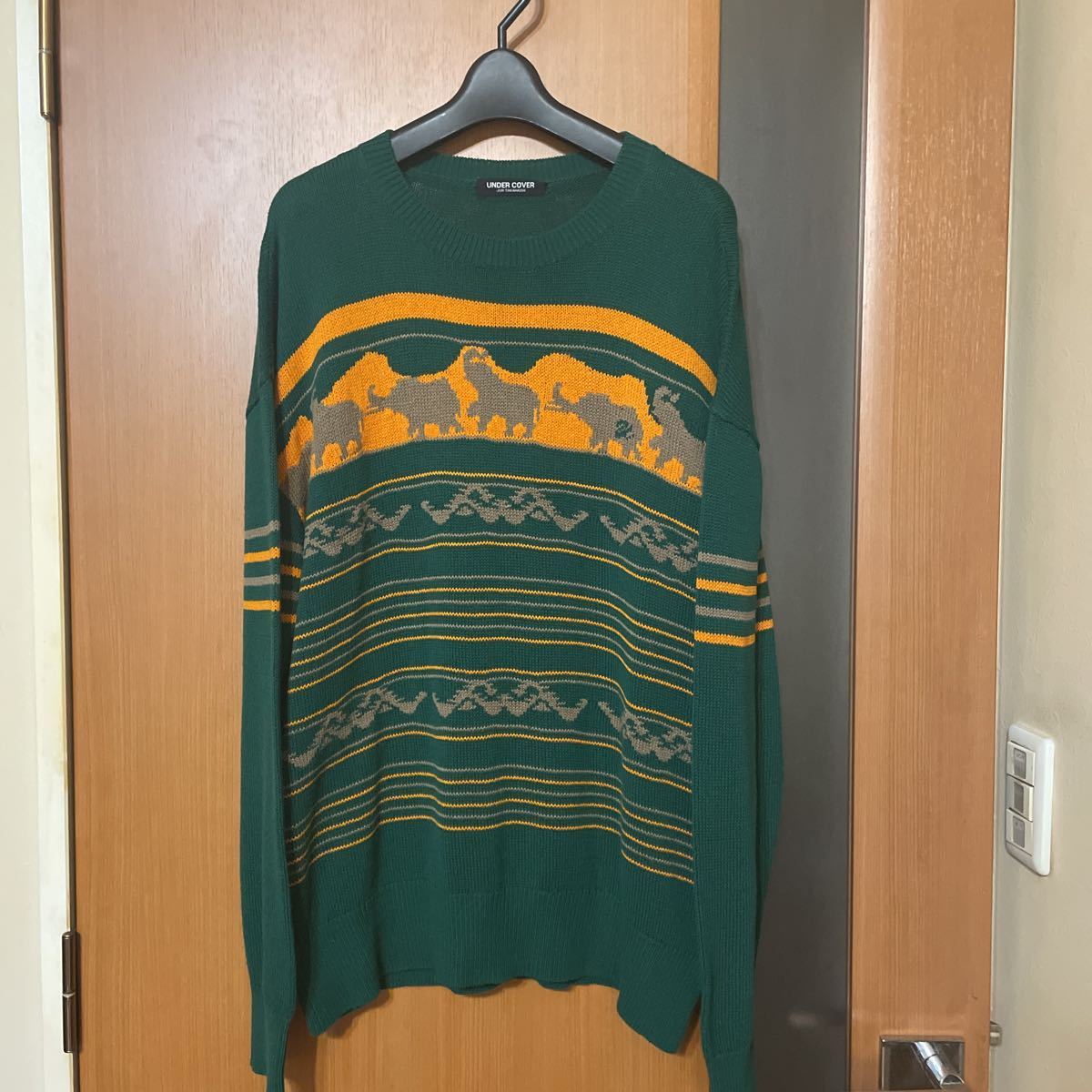激レア アーカイブ『UNDER COVER』97S/S「エレファント期」象ニット