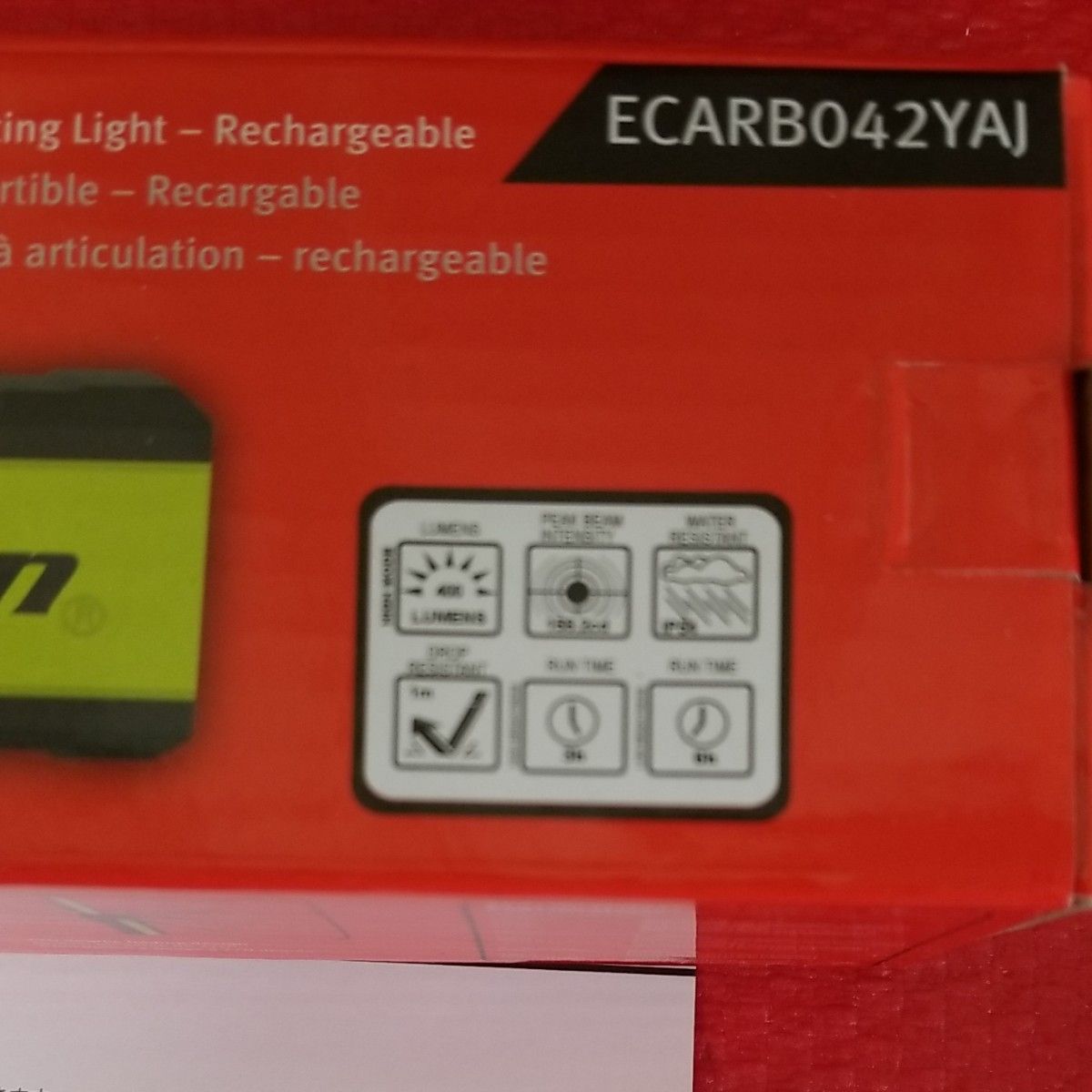 Snap-on 2way LEDワークライト ECARB042YAJ｜Yahoo!フリマ（旧PayPay