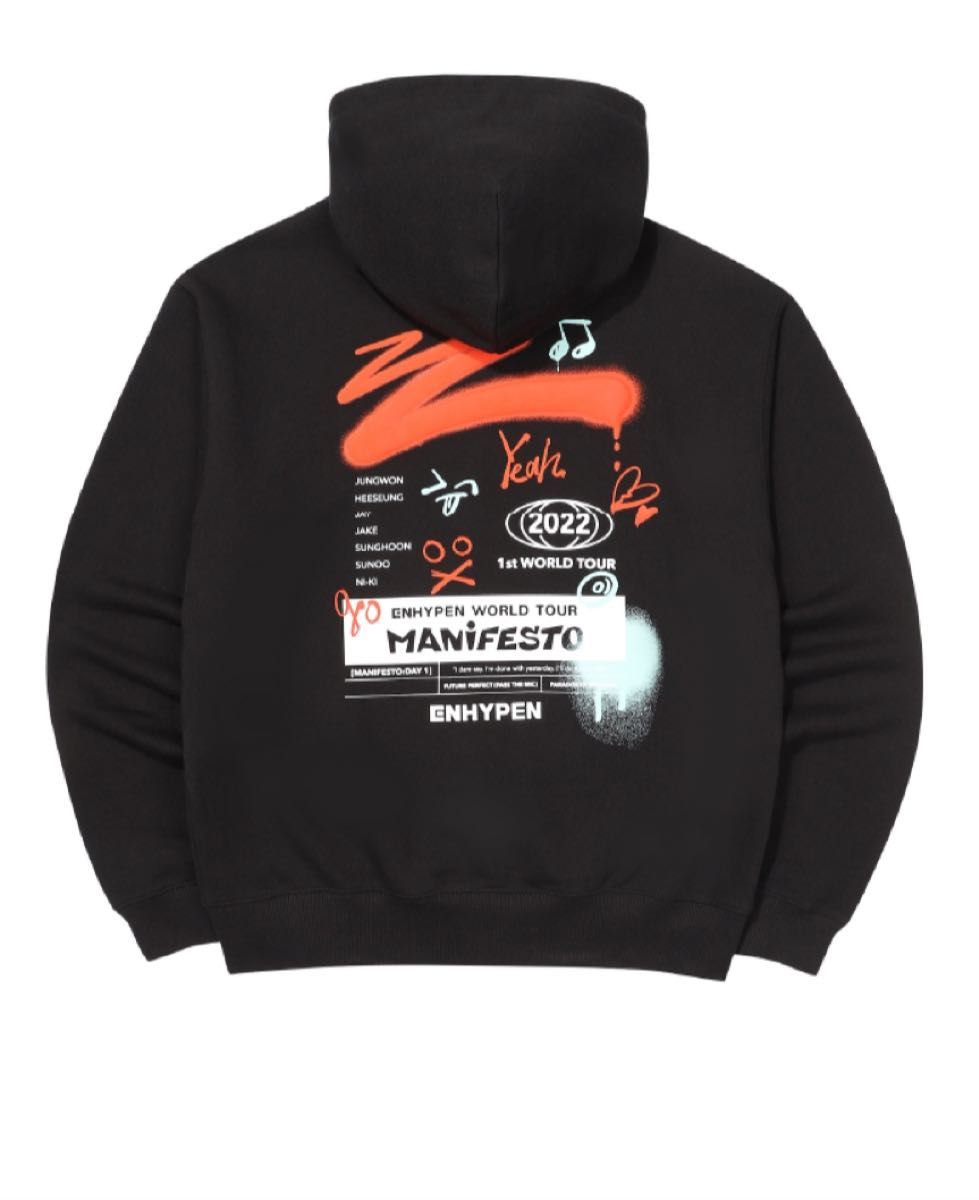 ENHYPEN WORLD TOUR MANIFESTO フーディー HOODIE エナプ グッズ