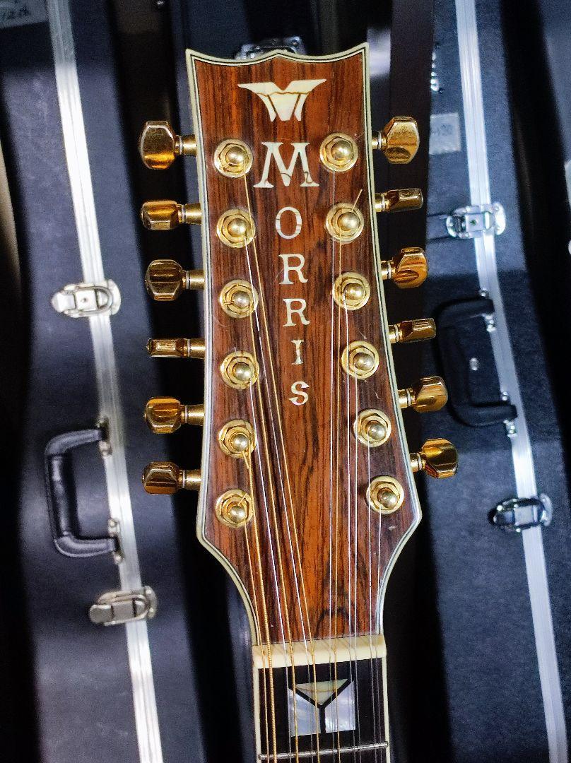 Yahoo!オークション - 送料無料 希少 Morris ハカランダ12弦ギター MGB