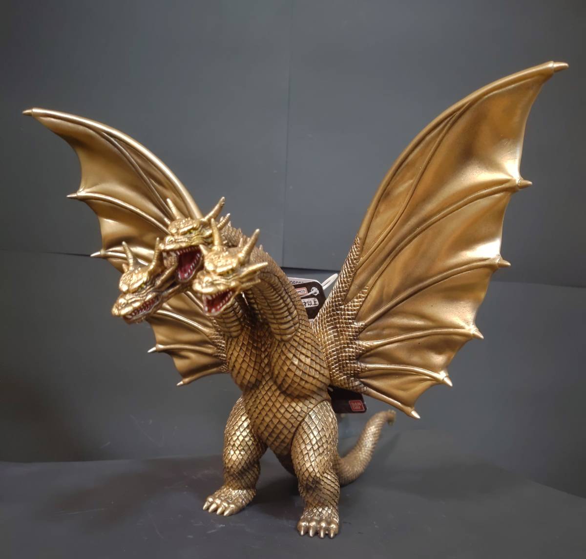 Yahoo!オークション - ゴジラ怪獣ソフビ キングギドラ1991 リペイント