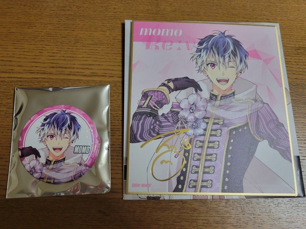 アイドリッシュセブン アイナナ ブラホワ Re vale 百 モモ 缶バッジ