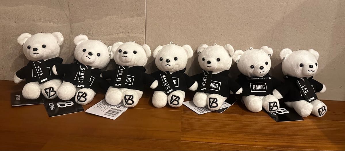 BEFIRST ビーファースト くま ぬいぐるみ 7種コンプリートセット