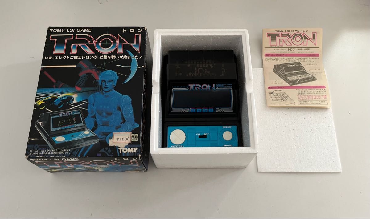 LSI トロン TRON トミー TOMY レトロ ゲーム 昭和 1982 ディズニー