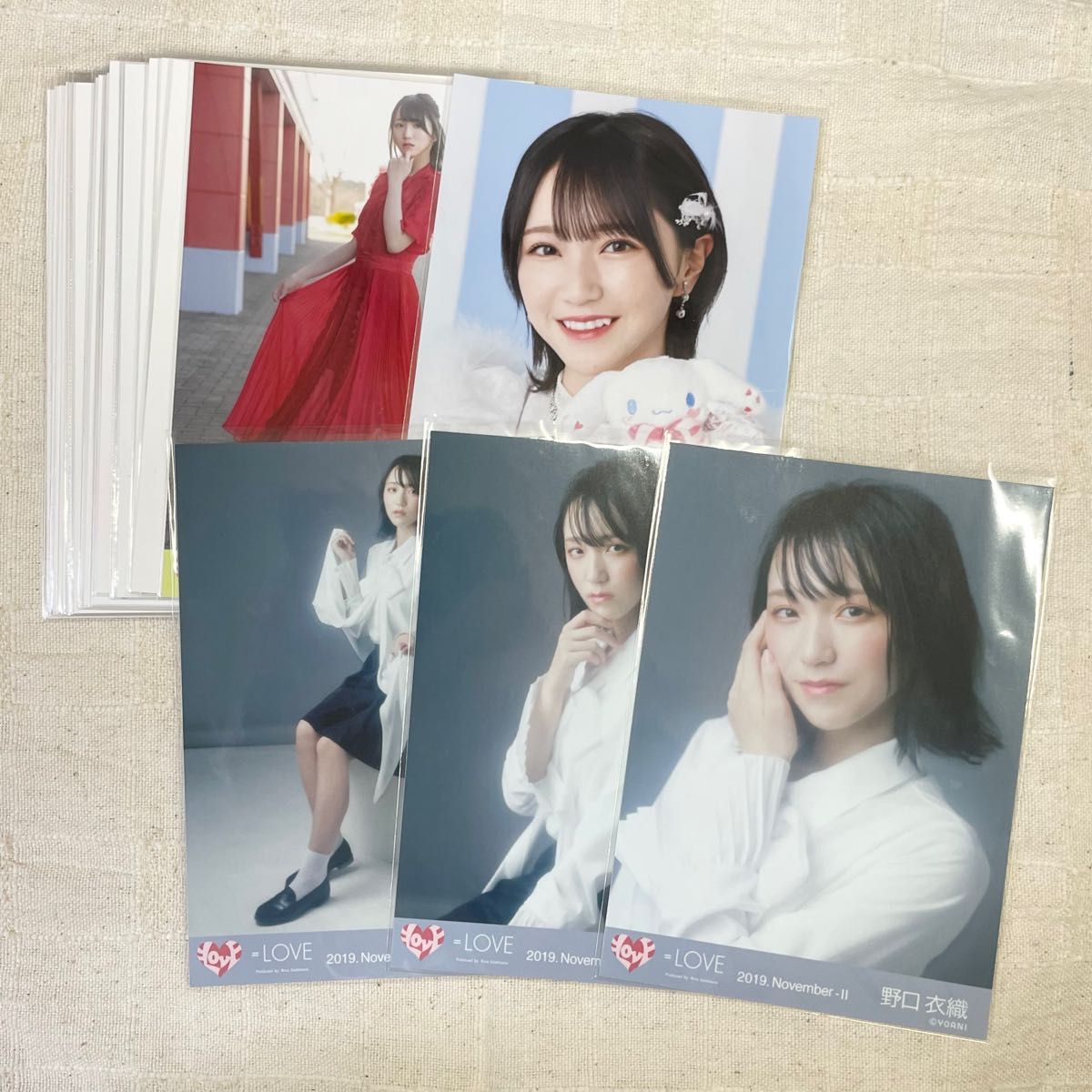 イコラブ ＝LOVE 生写真 30枚セット まとめ売り 野口衣織 シナモン 君