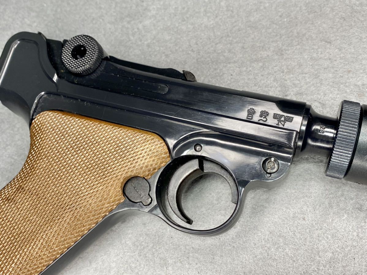 送料無料 完動美品 未発火 MGC ルガー P08 樹脂製 SPG モデルガン