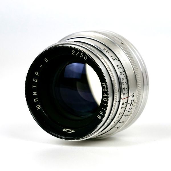 Jupiter-8 50mm F2 ジュピター ロシアレンズ ライカ L39 M39マウント
