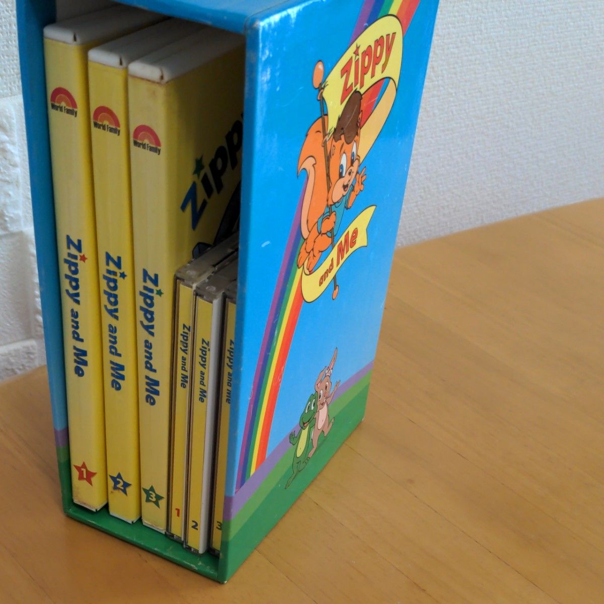 Zippy and Me VHS CD ガイドブックセット Zippy and Me VHS CD ガイド