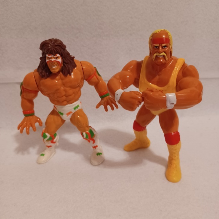 値下げ！ハルクホーガン、アルティメットウォリアー、貯金箱、WWF、WWE