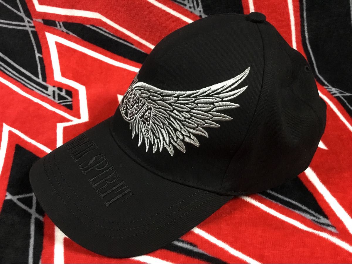矢沢永吉 キャップ(ロゴ ウィング) ROCK SPIRIT｜Yahoo!フリマ（旧