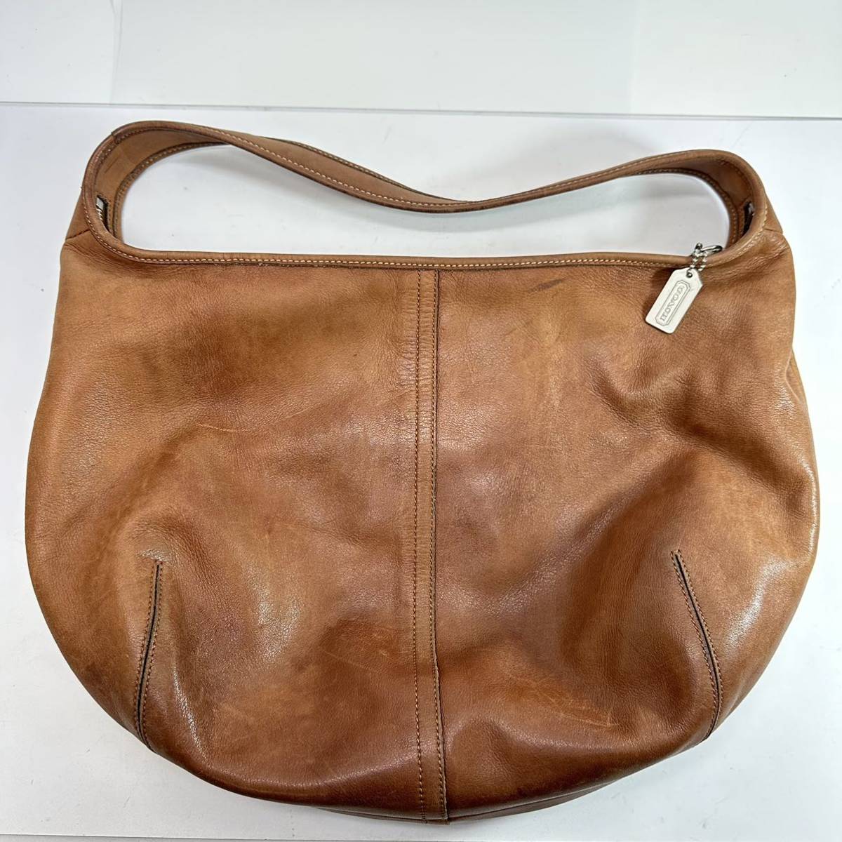 coach コーチ ワンショルダーバッグ 9227 ブラウン系 レザー