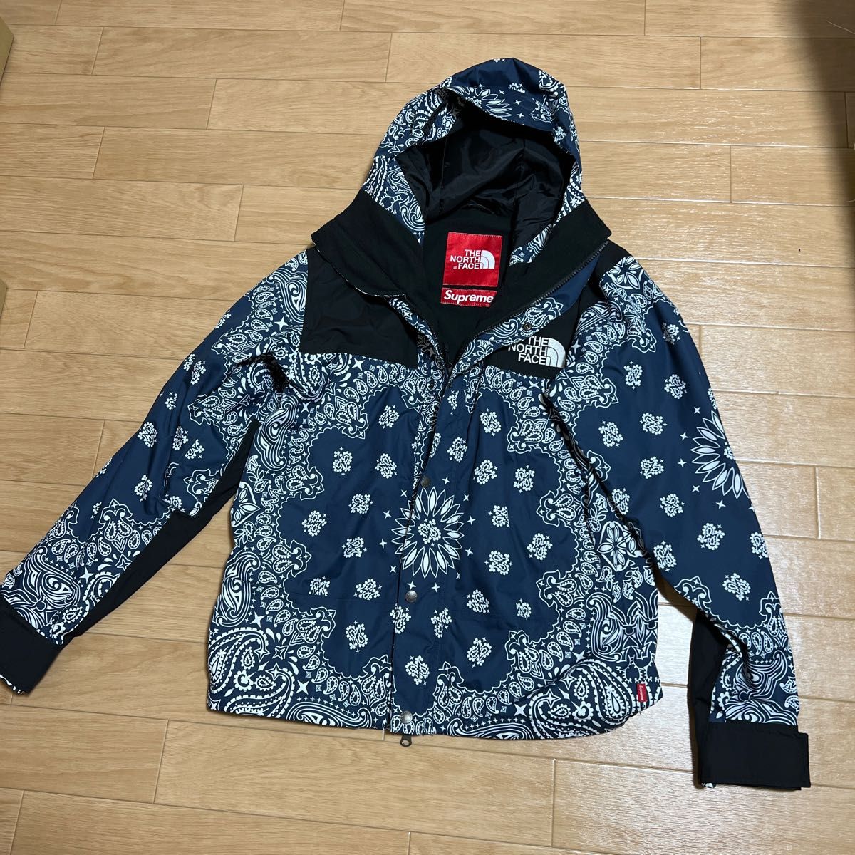 正規品】North Face×supreme ペイズリー柄マウンテンパーカー｜Yahoo