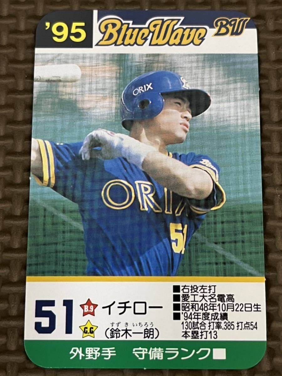 イチロー 野球カード 鈴木一朗 94年 BW .: レア 94