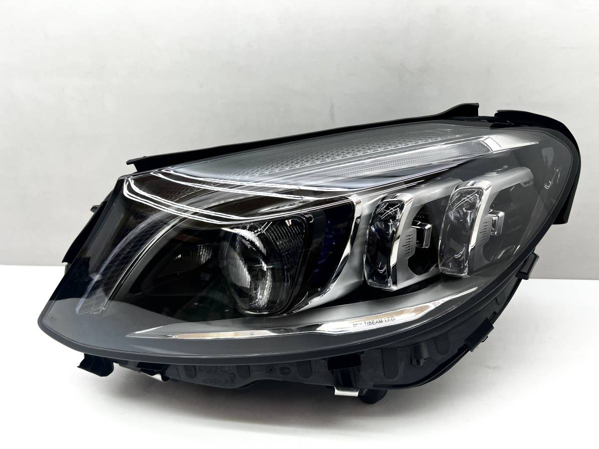 即決 Cクラス W205 後期 / LED ベンツ 純正 左 ヘッドライト