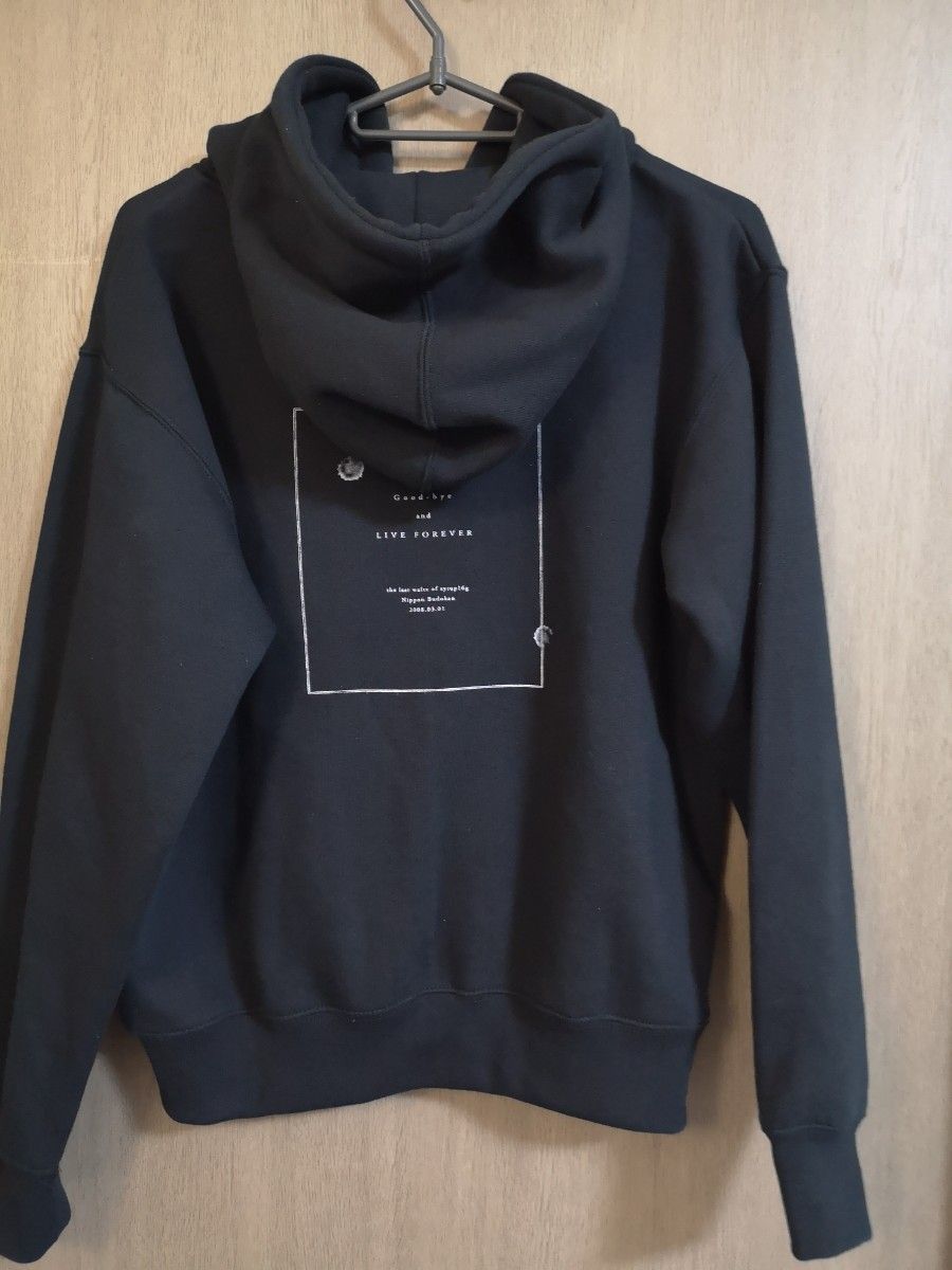 美品【超貴重】シロップ16g 武道館解散ライブ syrup16g パーカー 黒 XS