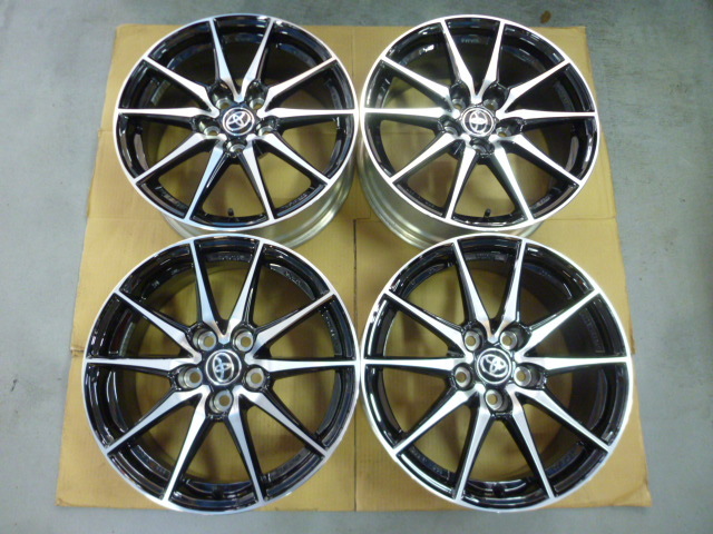 ☆新車外し トヨタ 新型 GR ヤリス RC 純正 17インチ 鋳造 アルミ