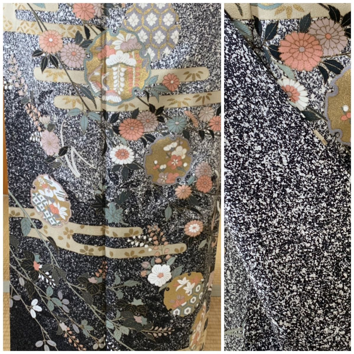 正絹 たたき染め訪問着｜Yahoo!フリマ（旧PayPayフリマ）