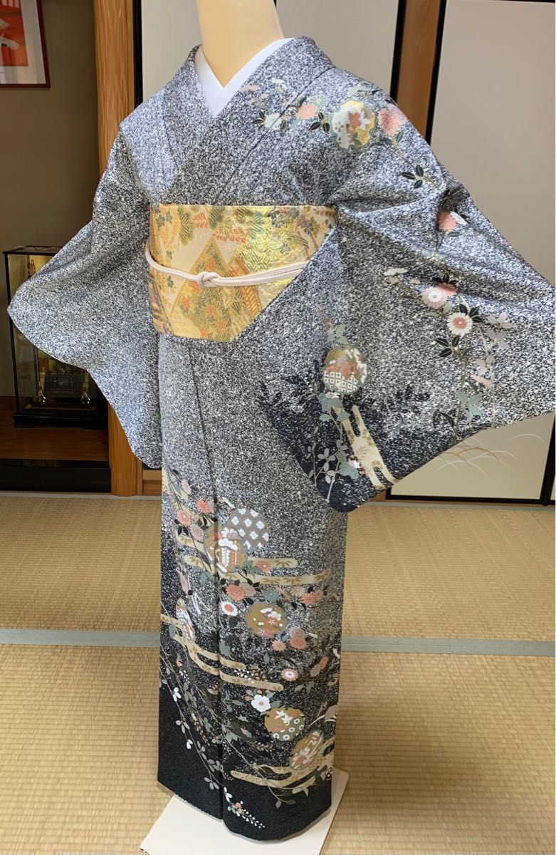 正絹 たたき染め訪問着｜Yahoo!フリマ（旧PayPayフリマ）