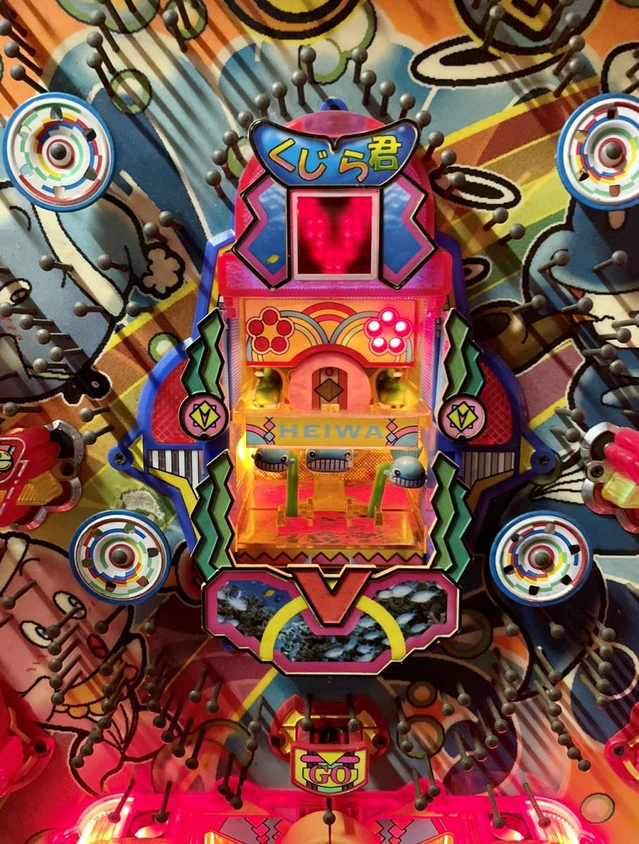 Yahoo!オークション - 【レトロ/羽根物】くじら君 (平和)【セル基盤】