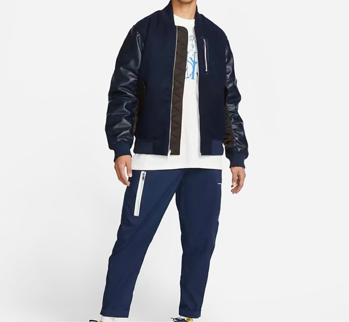 未使用品】レア ナイキ NIKE デストロイヤージャケット レザー