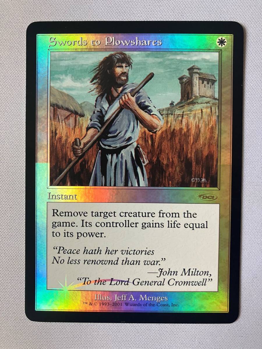 Yahoo!オークション - Foil 剣を鍬に/Swords to Plowshares 英語 FNM