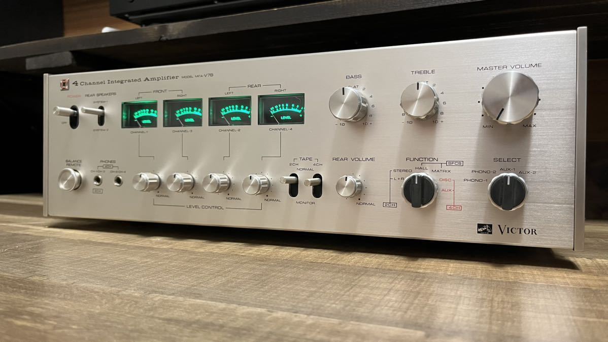 ビクター MCA-V7B プリメインアンプジャンク(J068) ビクター MCA-V7B
