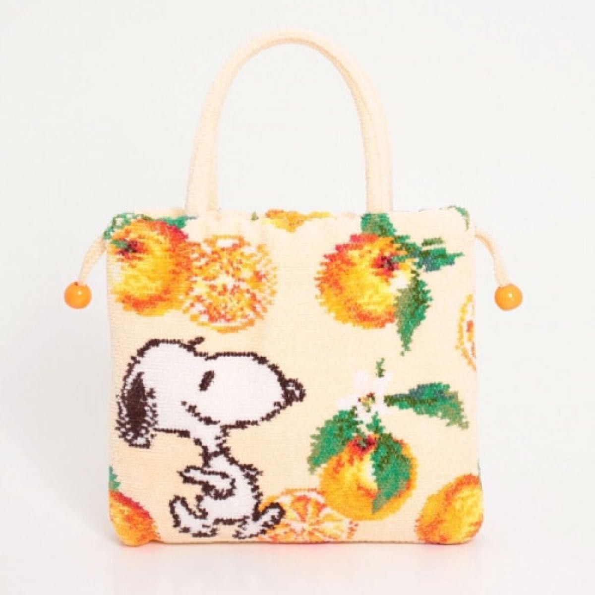 FEILERフェイラー Peanuts LIFE＆TIMES ピーナッツ コラボ 手付き巾着