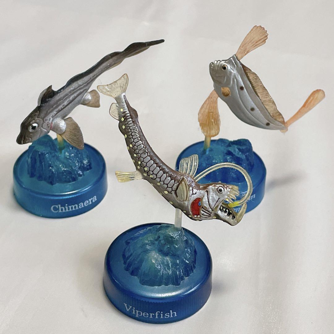 海洋堂 深海生物フィギュア MIU ボトルキャップ 13体セット｜Yahoo