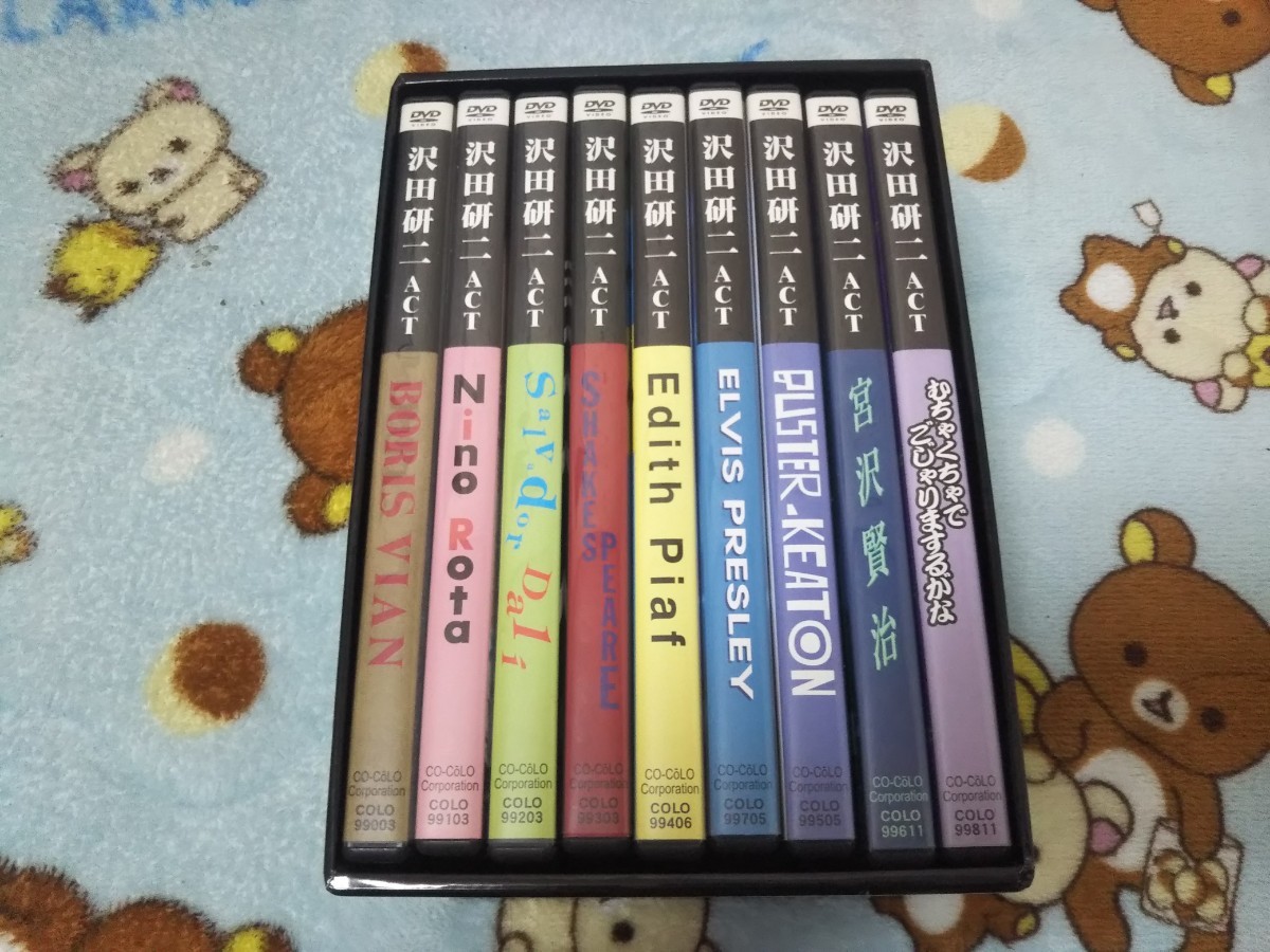 VHS 沢田研二 act 全9巻 ビデオテープ VHS 沢田研二 act 全9巻 ビデオ