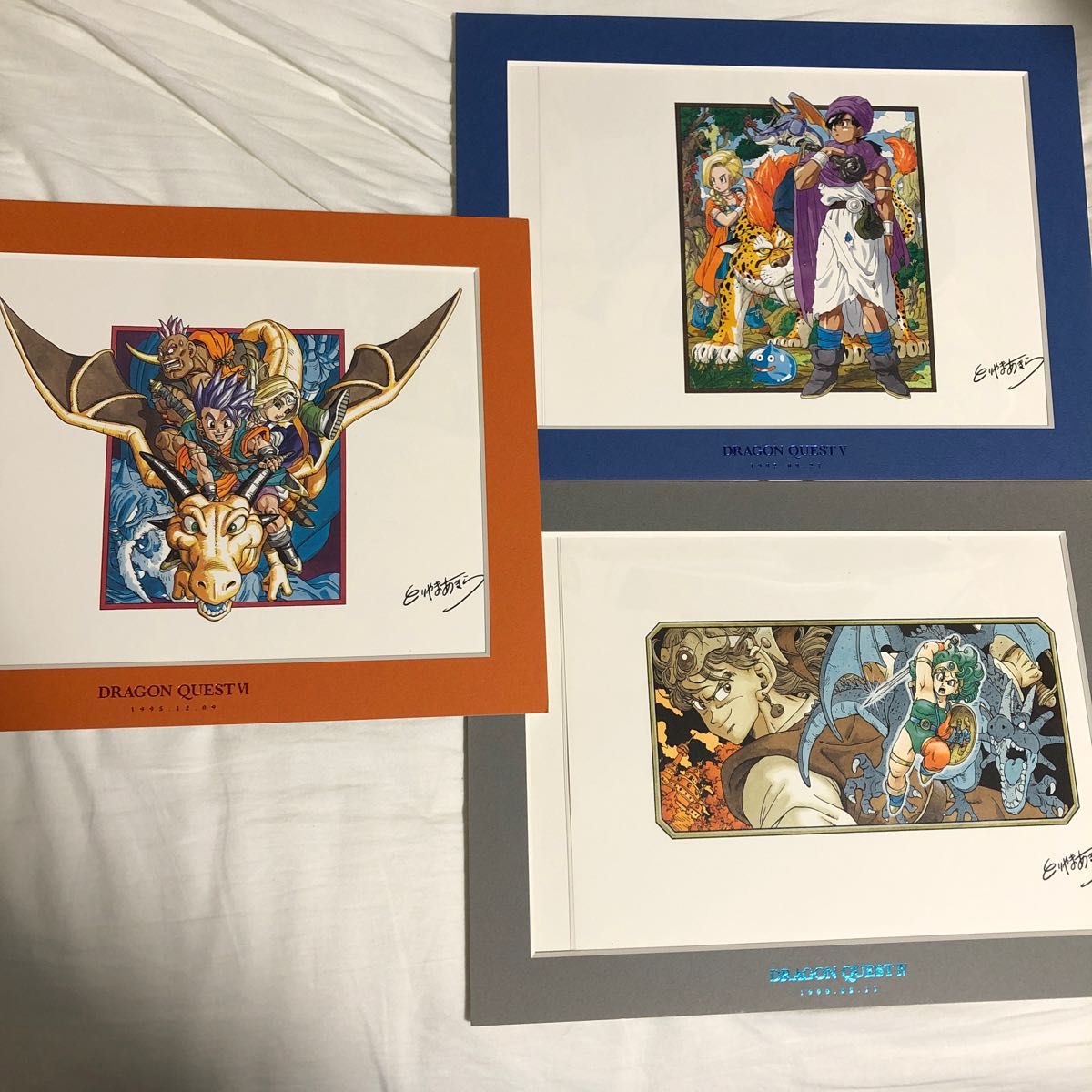 tada ドラゴンクエスト Ⅰ〜Ⅲ鳥山明 複製原稿 複製原画 鳥山明