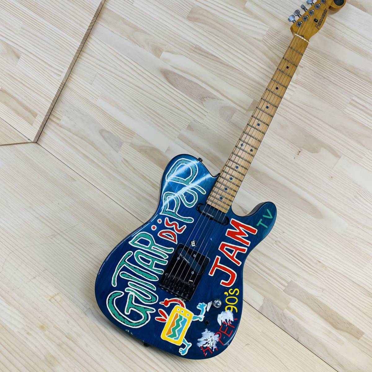 ジュディマリ TAKUYA ユニフォーム Guitar de POP 皮劣化 ジュディマリ