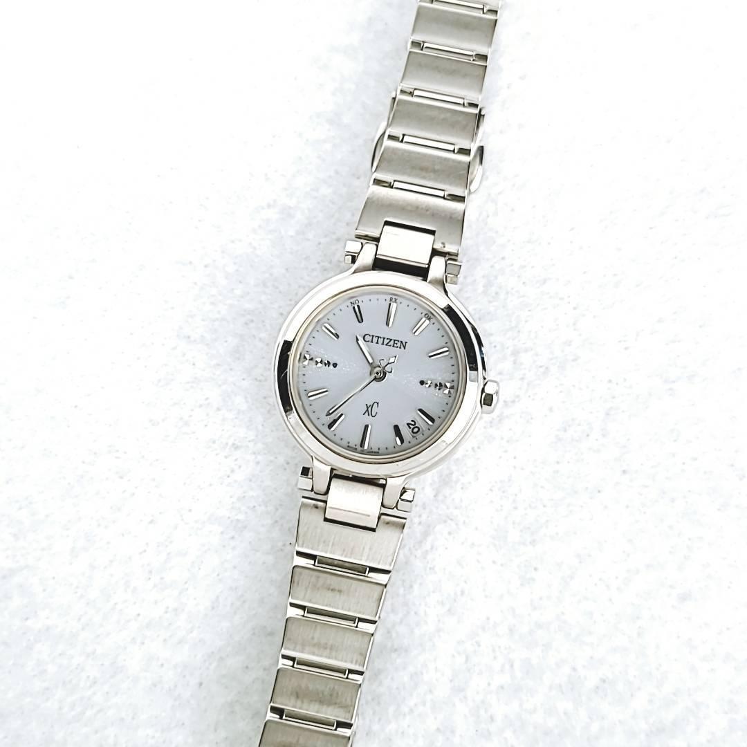 美品稼働品】シチズン CITIZEN クロスシー 電波ソーラー H054-T017894