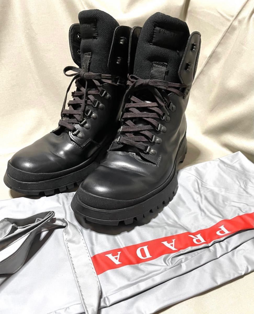 極美品】PRADA SPORT プラダスポーツ ハイカット シューズ ブーツ