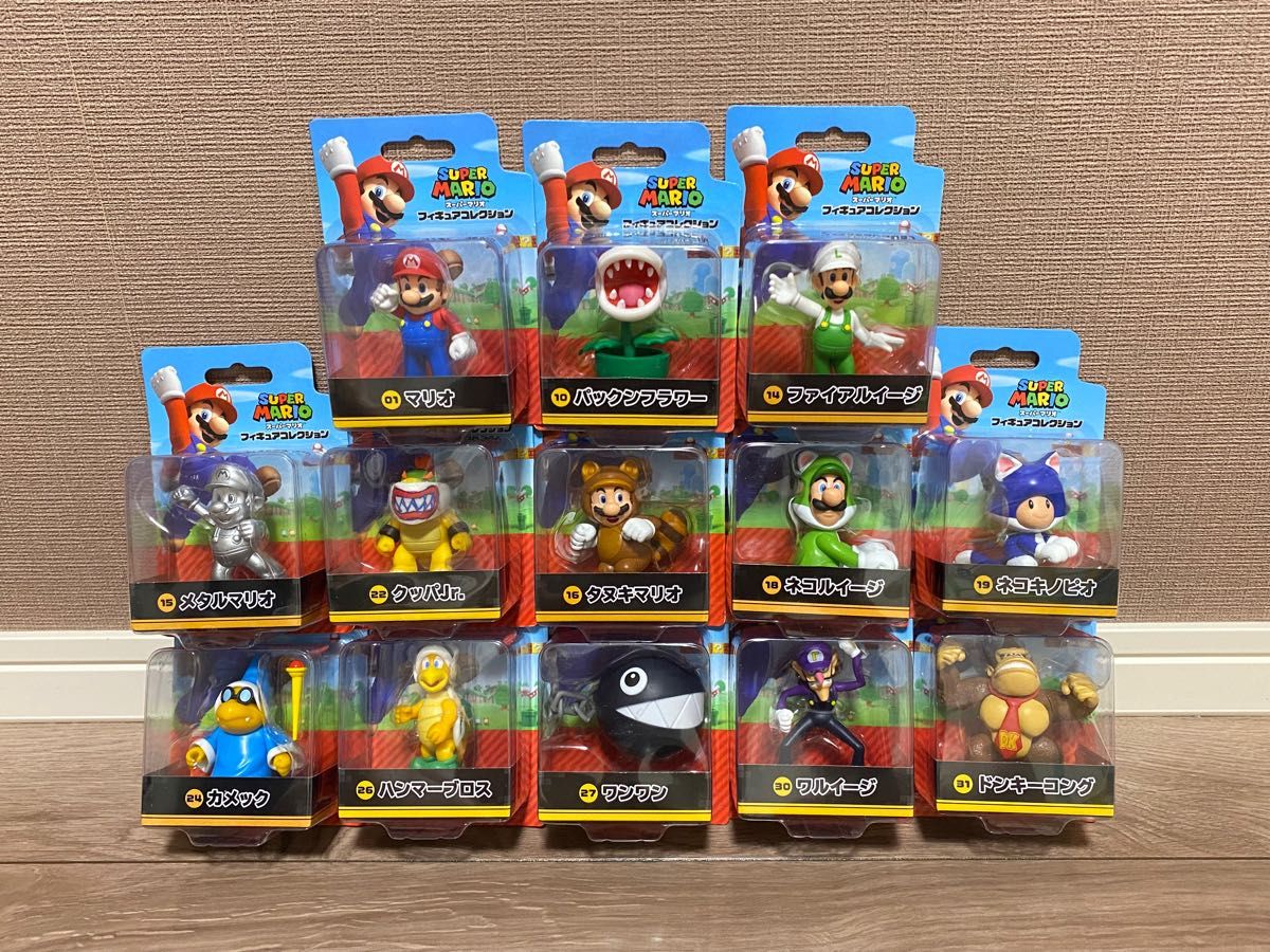 スーパーマリオ フィギュア コレクション 13体 新品未使用｜Yahoo