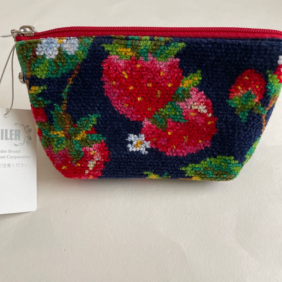 FEILER フェイラー タオルハンカチ ポーチ ストロベリーフィールド