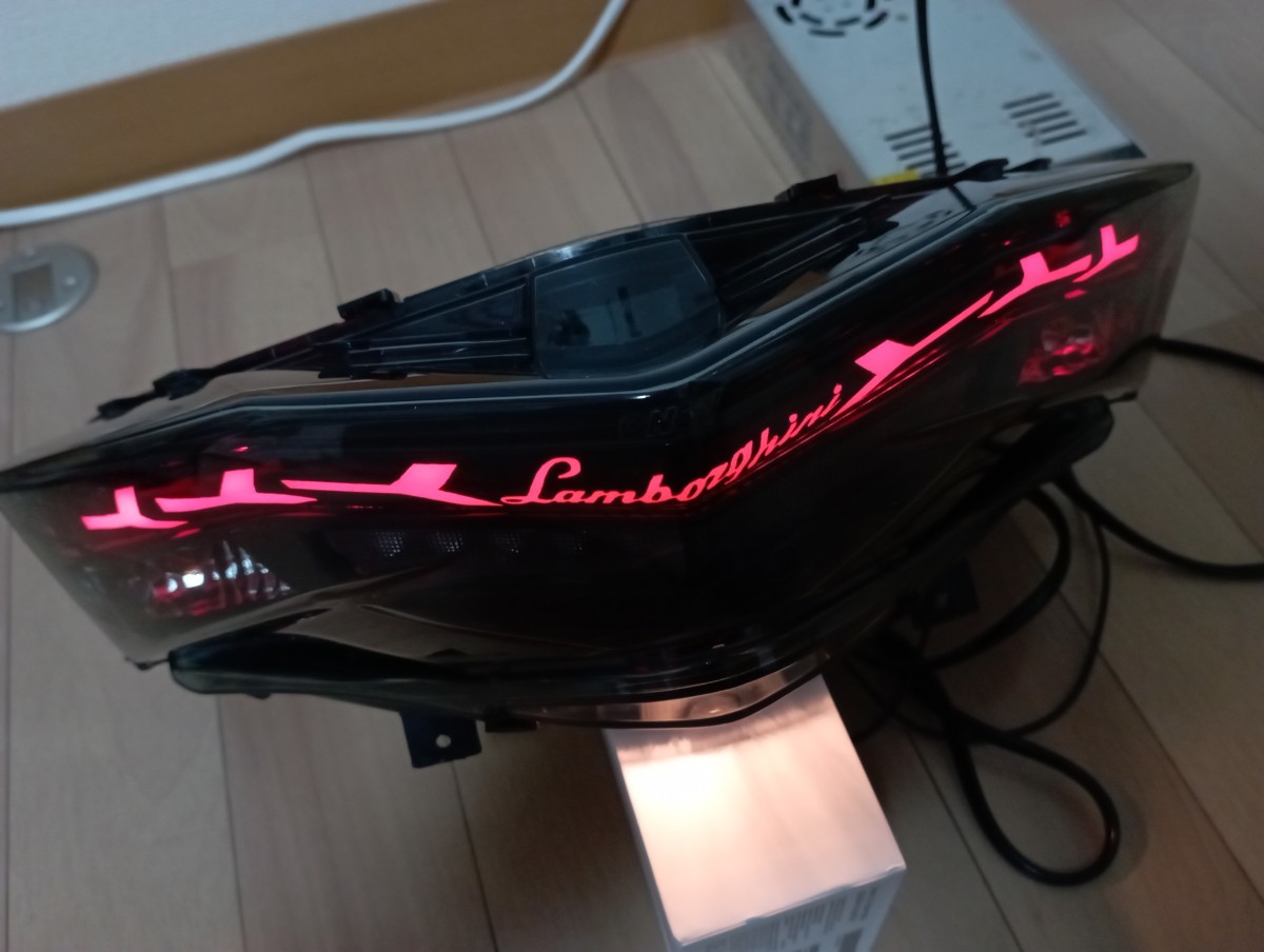 Yahoo!オークション - レインボーカラーシグナスXウインカーテールラン