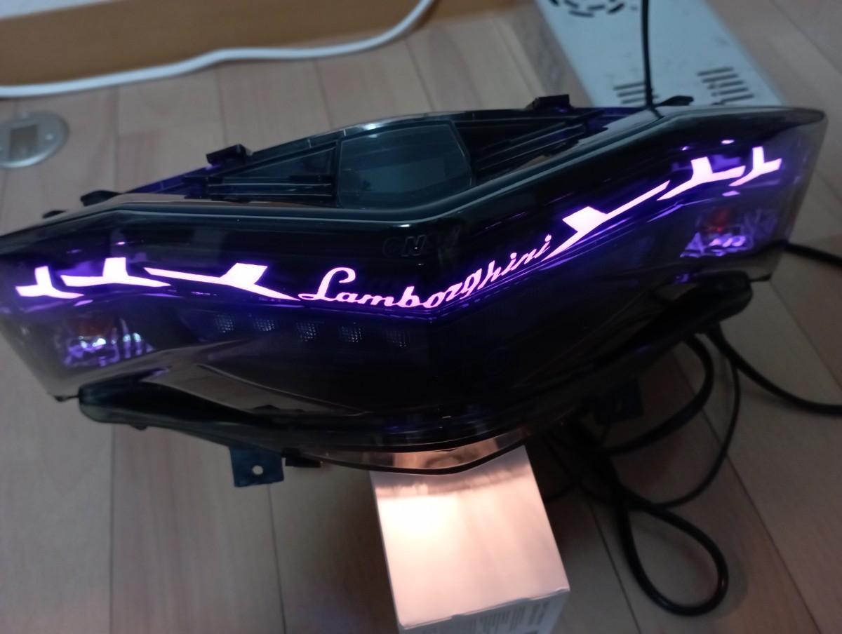 Yahoo!オークション - レインボーカラーシグナスXウインカーテールラン