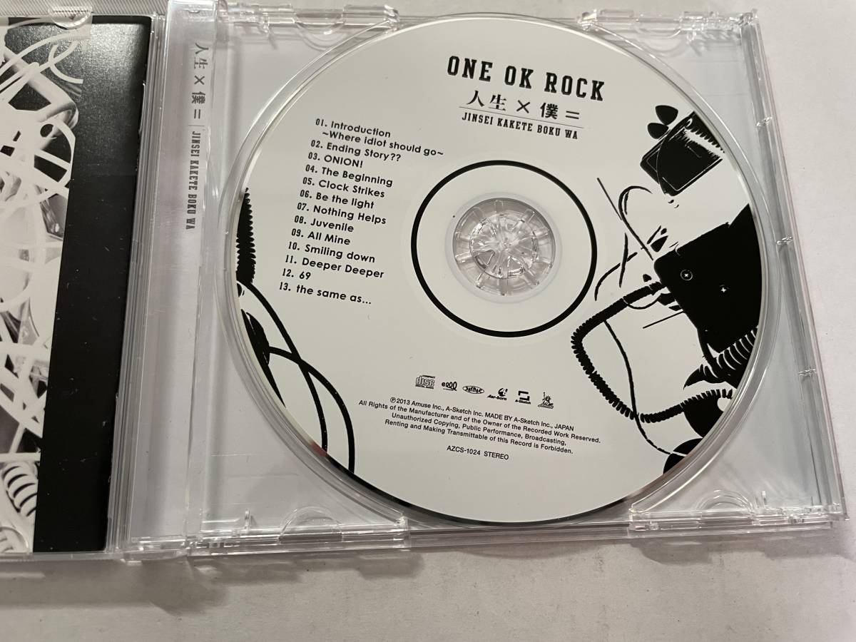 人生x僕= 通常盤 CD ONE OK ROCK ワンオクロック Hあ-07 z 中古｜Yahoo