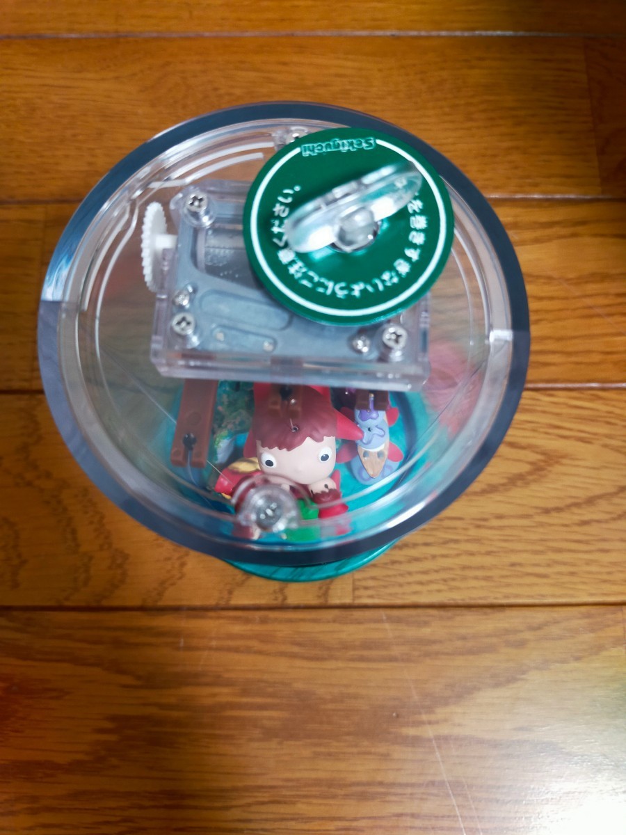 崖の上のポニョ】あやつりオルゴール 箱あり 未使用 希少 崖の上の