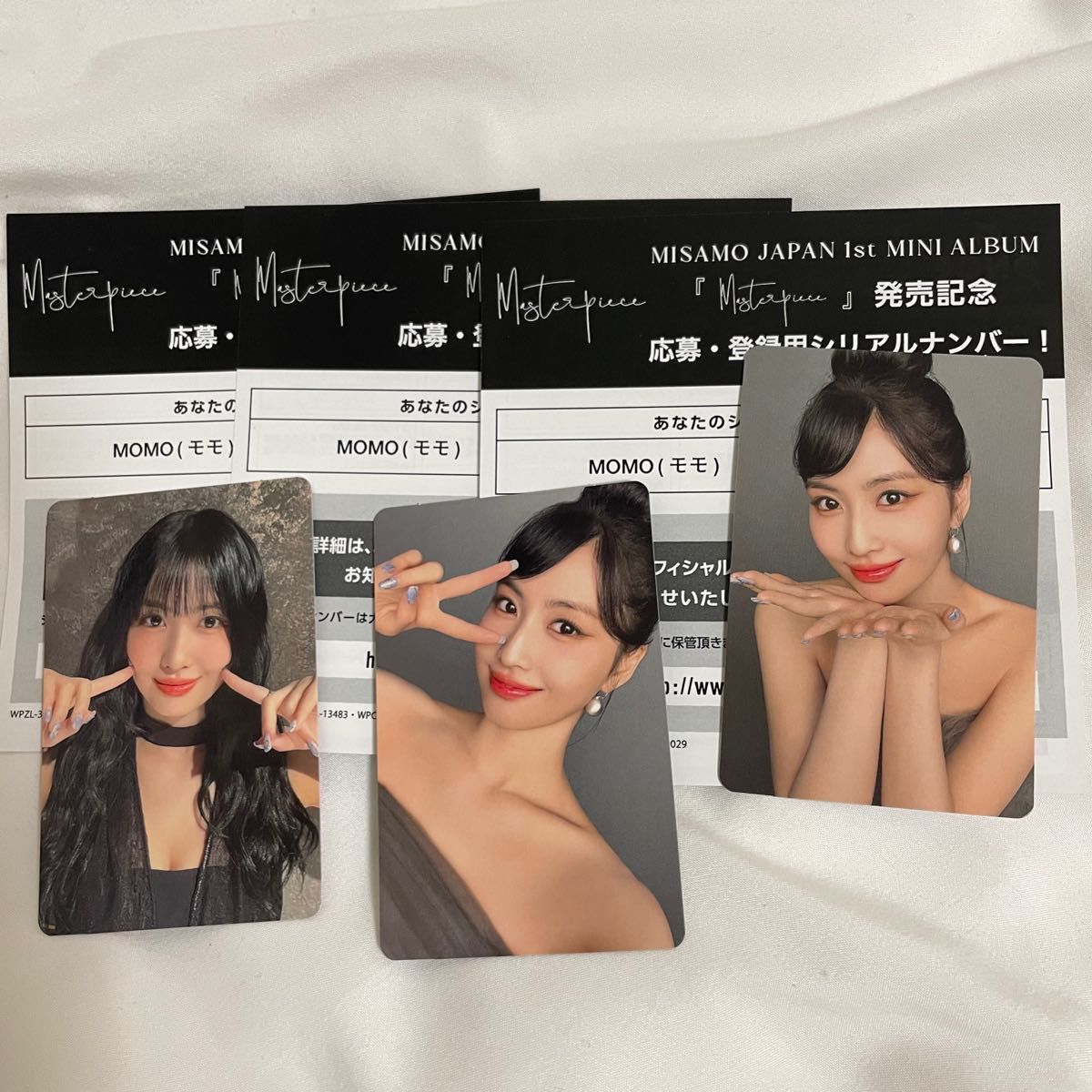 TWICE ミサモアルバムonce版 モモハイタッチトレカ｜Yahoo!フリマ（旧