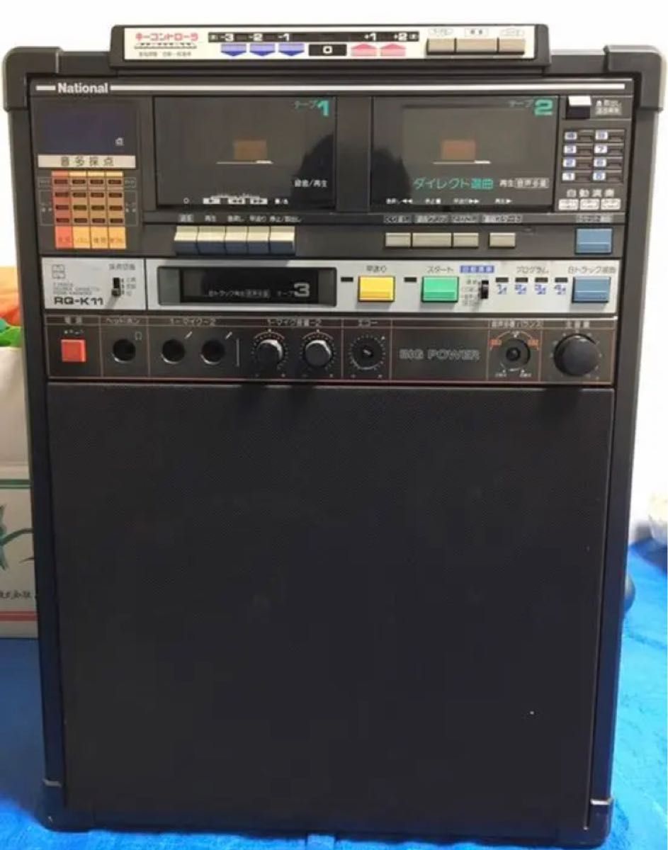 rq-k11 National ナショナルカラオケ機カラオケマシン貴重限定レトロ