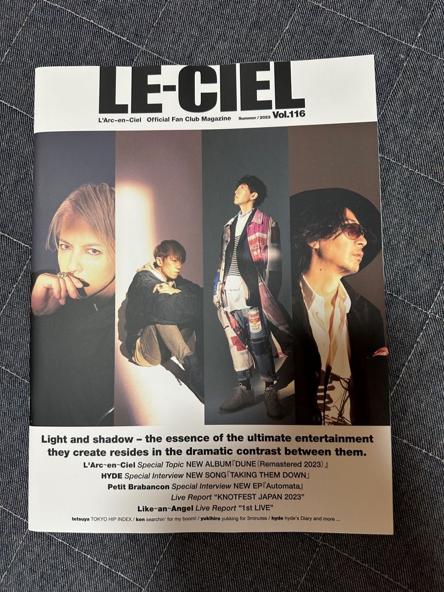 ラルク 会報 vol 116（最新号）｜Yahoo!フリマ（旧PayPayフリマ）