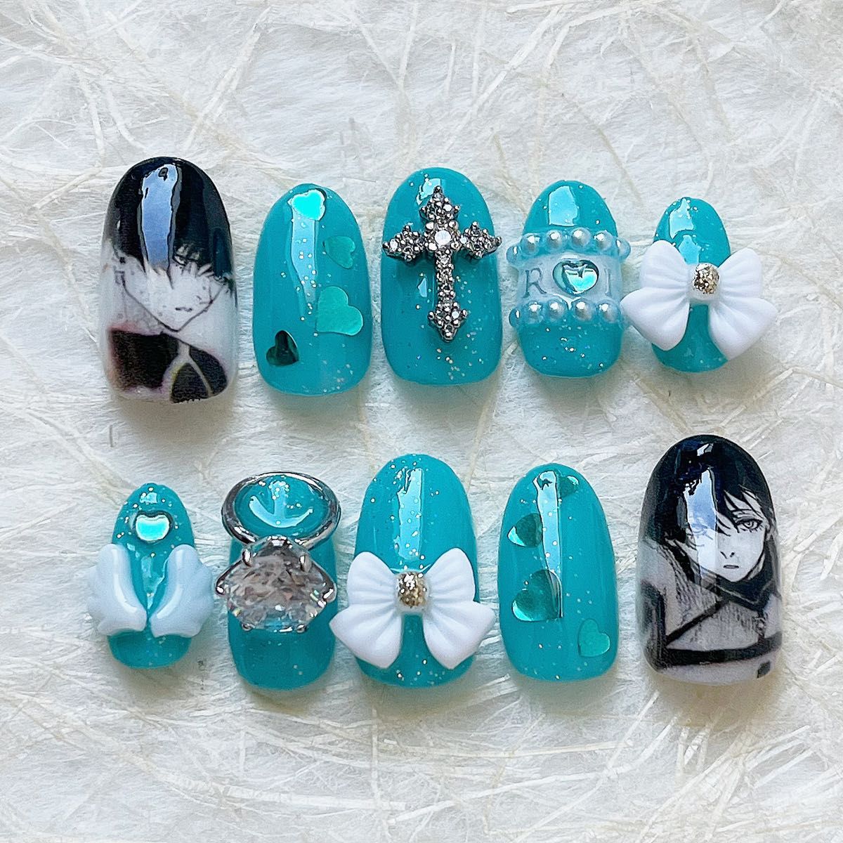 ブルーロック》糸師凛痛ネイル【現品販売】｜Yahoo!フリマ（旧PayPay