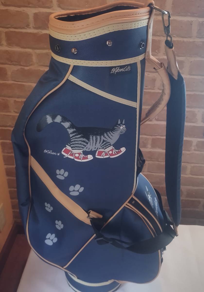 状態良好 超レア クリバンキャット Kliban cat キャディバッグ 3点式
