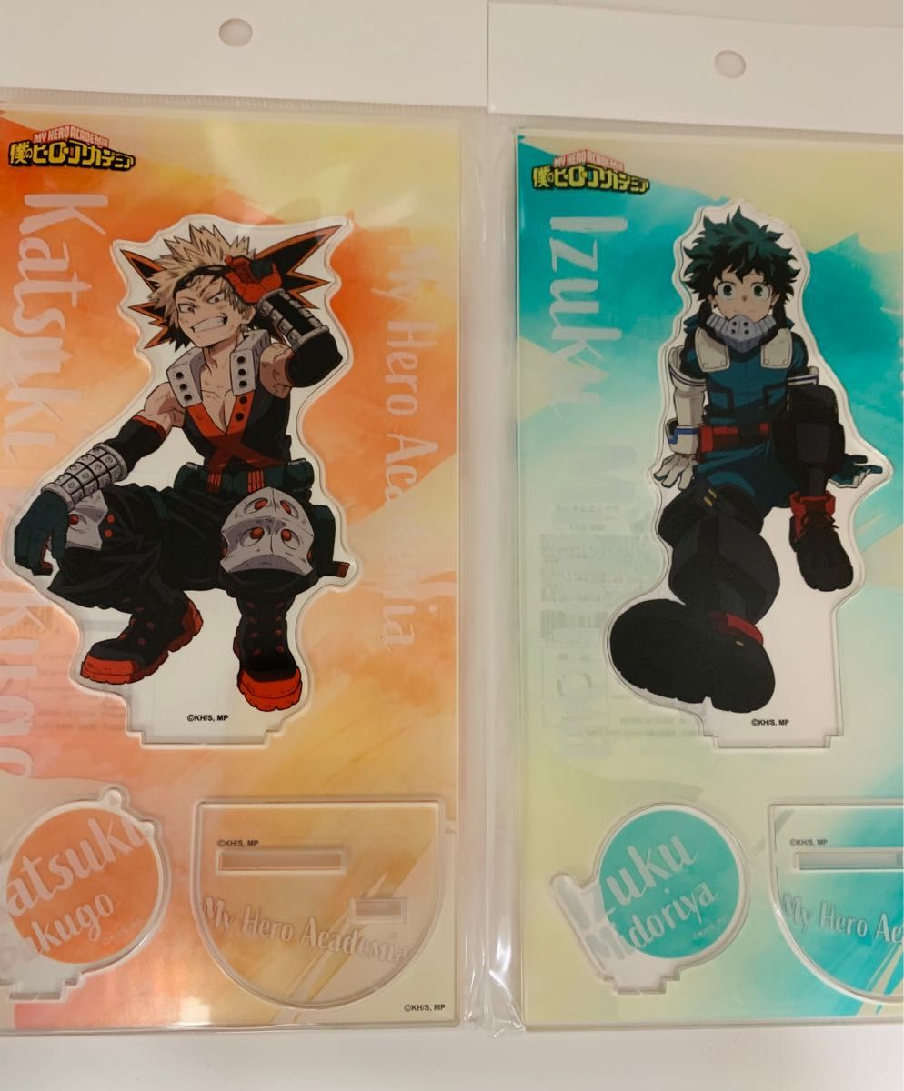 ヒロアカ【ヒーロープラザ限定】爆豪&緑谷【2点セット】アクスタ