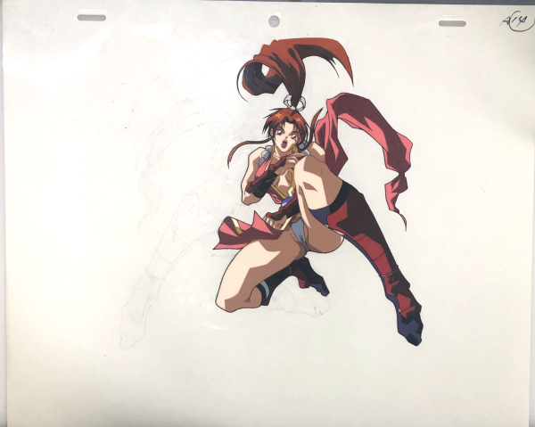 Yahoo!オークション - 劇場版「餓狼伝説」 不知火舞 セル画 動画付 原