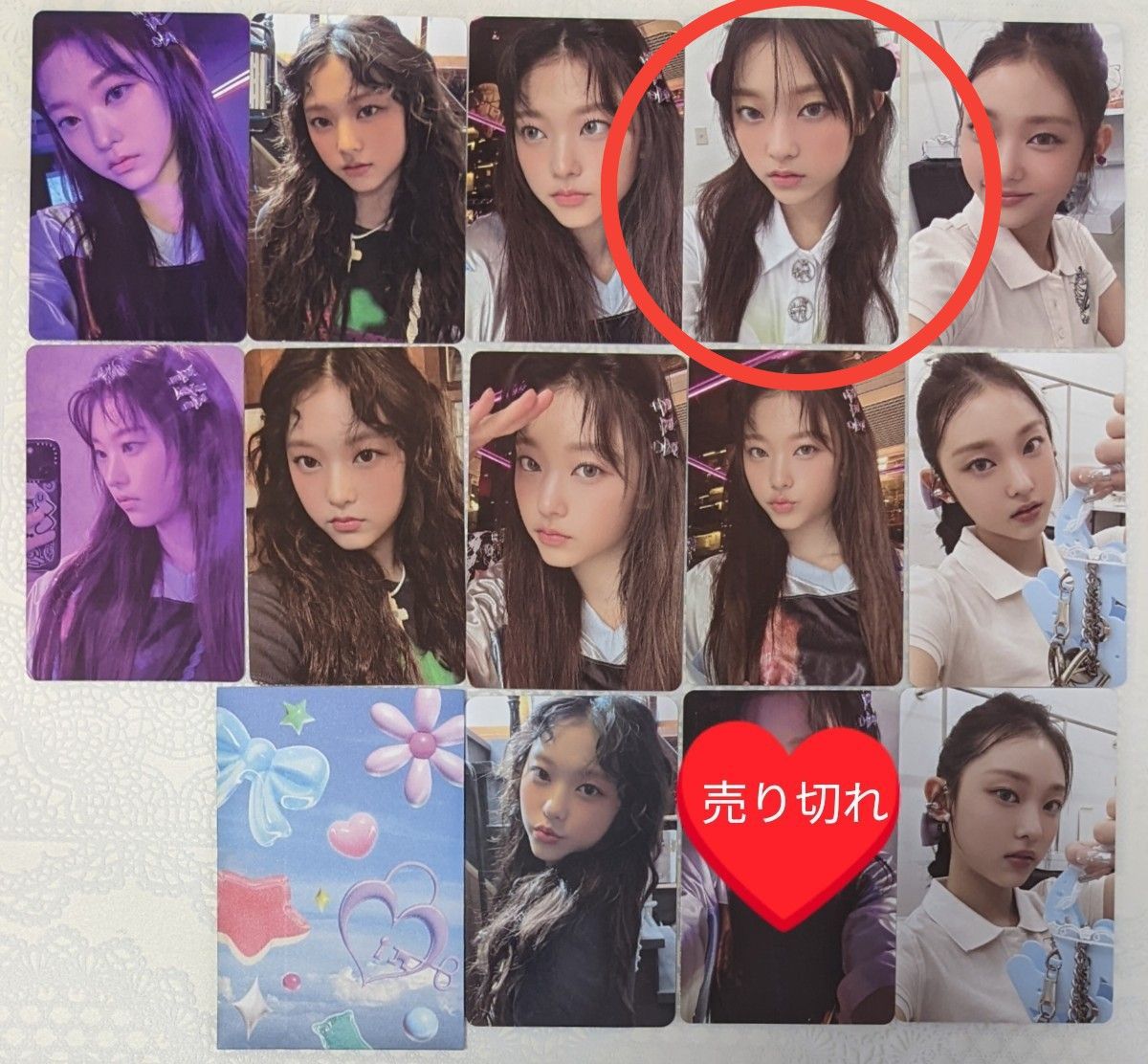 NewJeansニュージーンズ 2nd EP 'Get Up' HAERINヘリン トレカ1枚