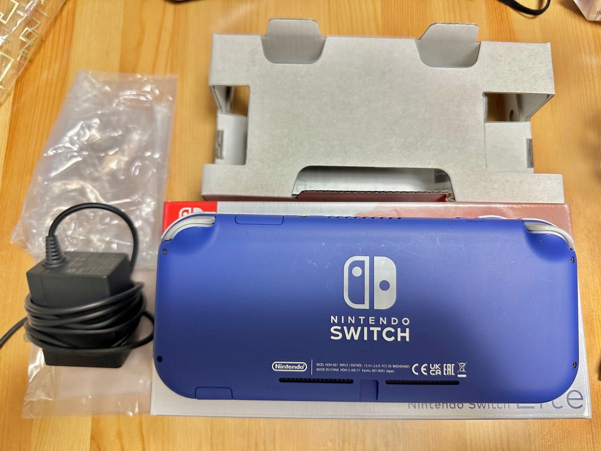 Nintendo Switch スイッチライト switch lite ブルー 任天堂 箱付き